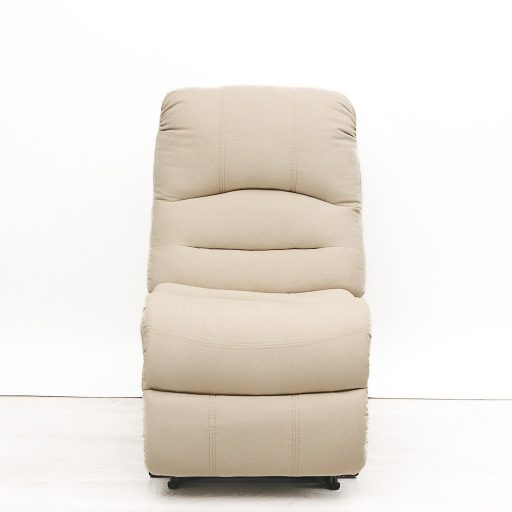 Moduláris relax kanapé kézi működésű betét fotelje Bronx beige szövet kárpittal raktárról - Tessin