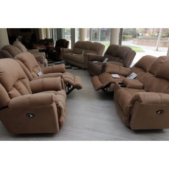   Házimozis ülőgarnitúra 2 1 1 nagy kárpit választékkal - Gilmore