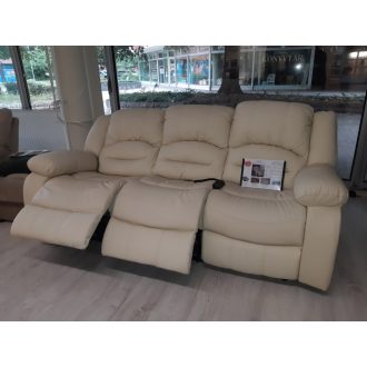   Valódi bőr ülőgarnitúra 3 2 1 összeállításban - Gilmore