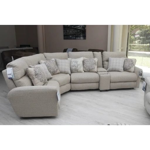 L alakú mozis sarokkanapé motoros ülésekkel - raktárról - McPherson