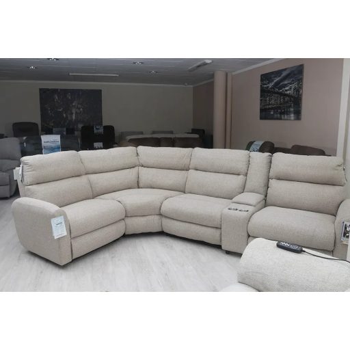 L alakú mozis sarokkanapé motoros ülésekkel - raktárról - McPherson