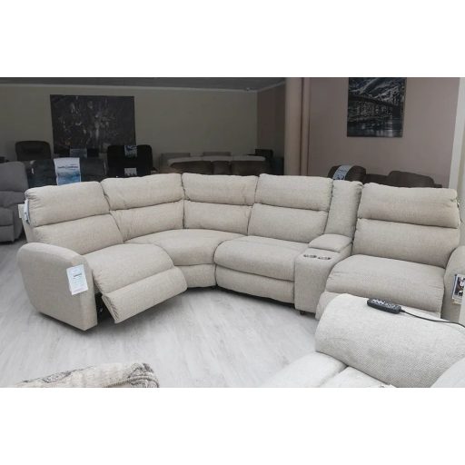 L alakú mozis sarokkanapé motoros ülésekkel - raktárról - McPherson