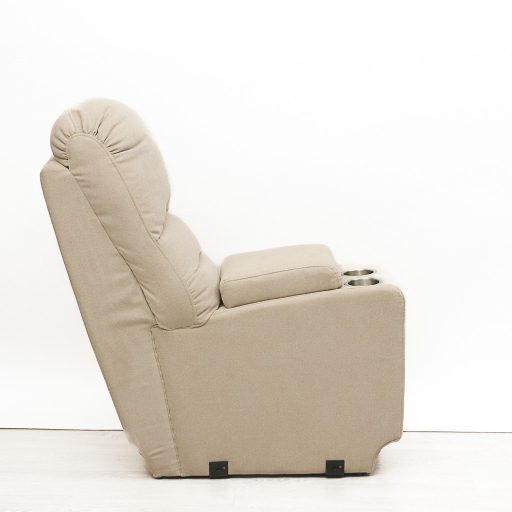 Modularis relax ülőgarnitúra mozis betét eleme Bronx beige kárpittal raktárról - Tessin