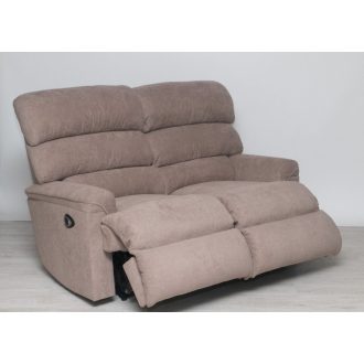   2 személyes motoros relax kanapé Cuba világosbarna szövet kárpittal raktárról - Preston2