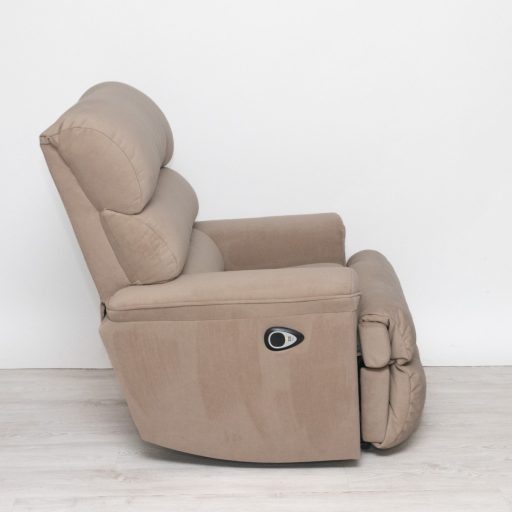 Kis méretű forgó fotel motoros - hintázó talppal, választható kárpitokkal - Preston2