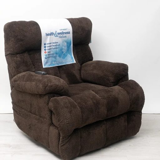 Motoros relax fotel motoros deréktámasszal és motoros fejtámlával - Sterling