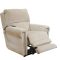 Két motoros felállást segítő fotel (független lábtartó és háttámla mozgatás) bézs színű szövet kárpittal raktárról - Warner